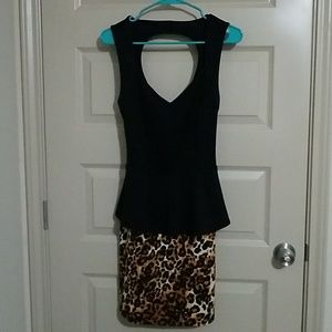 Peplum dress